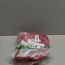 SUNROX Gel Memory Foam Chair Cushions, FadeShield Water-, Stain-Resistant Durable Reversible Seat Cushion Pads with Ties for Indoor/Outdoor Kitchen Dining Office 17"x16" Set of 6, Burgundy