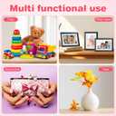 DOITOOL Wood Floating Shelves Bow Shelf Pink Wall Shelf Kawaii Room Decor Nordic Style Decorative Small Wall Shelves for Bedroom, Living Room, Kitchen, Office (Pink)