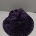 Microfiber Elongated Toilet Seat Cover 19.5"x 15" Machine Washable Solid Toilet Lid Cover Adjustable Rubber Backing Fits Most 18-19.5" L x 14-16" W Elongated Toilet Seat