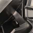 TRQ Passenger Side Power Heated Mirror Smooth Black Textured Cover Compatible with 2009-2010 Ford F-250 Super Duty F-350 Super Duty FO1321491