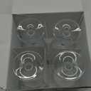 Pasabahce Vintage Coupe Glasses Set Of 4 - Exclusive Champagne, Cocktail, Martini, Wine Glasses - Long Stem Glassware - 8.8 oz - Perfect for Parties, Gifts, Housewarming, Weddings,Aniversary