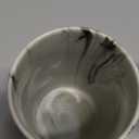 Comeon Ceramic Bathroom Accessory Set, 3 Pcs Marble Design Bathroom Vanity Countertop Accessories Set with Soap Dispenser, Tumbler Cup, Soap Dish for Modern Bathroom Home Decor (3 Piece Set-Round)