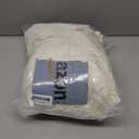 Amazon Basics Lightweight Ultra-Soft, Breathable, Wrinkle Free Brushed Microfiber 3 Piece Bed Sheet Set with 14-Inch Deep Pockets, Twin XL, Cream, Solid