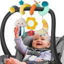 MONSTIME Car Seat Toys for Babies 0-6 Months Boys Girls Stroller Toys, Newborn Toys 0 3 Months Brain Development, Baby Toy Infant Toy for Carseat Stroller Crib Baby Gym for 0 3 6 9 12 Months