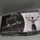 TOPOKO Upgrade Pull Up Bar for Doorway, Max Capacity 440 lbs Chin Up Bar, Portable Upper Body Workout Bar, Strength Training Door Frame Pull-up Bars, Hanging Bar for Exercise, Pullup Bars for Home