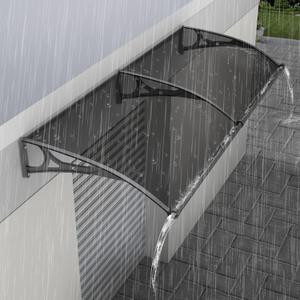 Window Door Patio Awning Door Awnings Exterior Rain and Snow Aluminum Alloy Bracket, Strong Load-Bearing Capacity, Long Service Life, Suitable for Patios, Deck Doors, Porches, Exterior Awnings, 60x60cm/24x24in