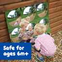 Spark & Wow Sensory Wall Toddler Mirror | Giant | 9 Bubbles | for Ages 6m+ | Easy-to-Clean Acrylic | Stimulate Cognitive Development