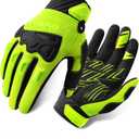 INBIKE Mountain Bike Gloves for Men Knuckle Guard Padded Men's Cycling Gloves Breathable for MTB Motocross Racing Dirtbike