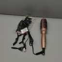 Terviiix Thermal Brush Get Voluminous Style, Quick Heating Hot Brush, Ceramic Tourmaline Ionic Heated Curling Iron, Digital Display 9 Temperatures Curling Wand, Dual Voltage, 1.5 Inch (Rose Gold)