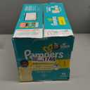 Pampers Swaddlers Diapers, Size 1 (8-14 lbs), 96 Count, Absorbent, Keeps Baby Dry and Comfortable, Skin Safe Disposable Baby Diaper 