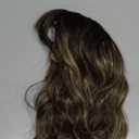 Brown Curly Bob Wig with Bangs Short Wavy Brown mix Blonde Highlight Wigs for Women Lob Haircut Synthetic Heat Resistant Bob Wigs 14IN