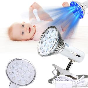 Portable Blue Light lamp for Newborns wavelength 460nm 18 LEDLight creat Nursery or in Home  to Helping Jaundice Body EliminateRestore Skin to whiten Light Therapy