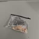 2 Piece Cotton G String Thongs For Women Clear Strap No Show Womens G-String Underwear Thong Invisible Stretch Panties Sexy, Size:M