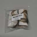 NAYOO Bangs Hair Clip - Light Brown Fake Bangs 100% Real Human Hair Extensions Wispy Bangs for Women Fringe with Temples Hairpieces Curved Bangs for Daily Wear(Light Brown, Wispy Bangs)