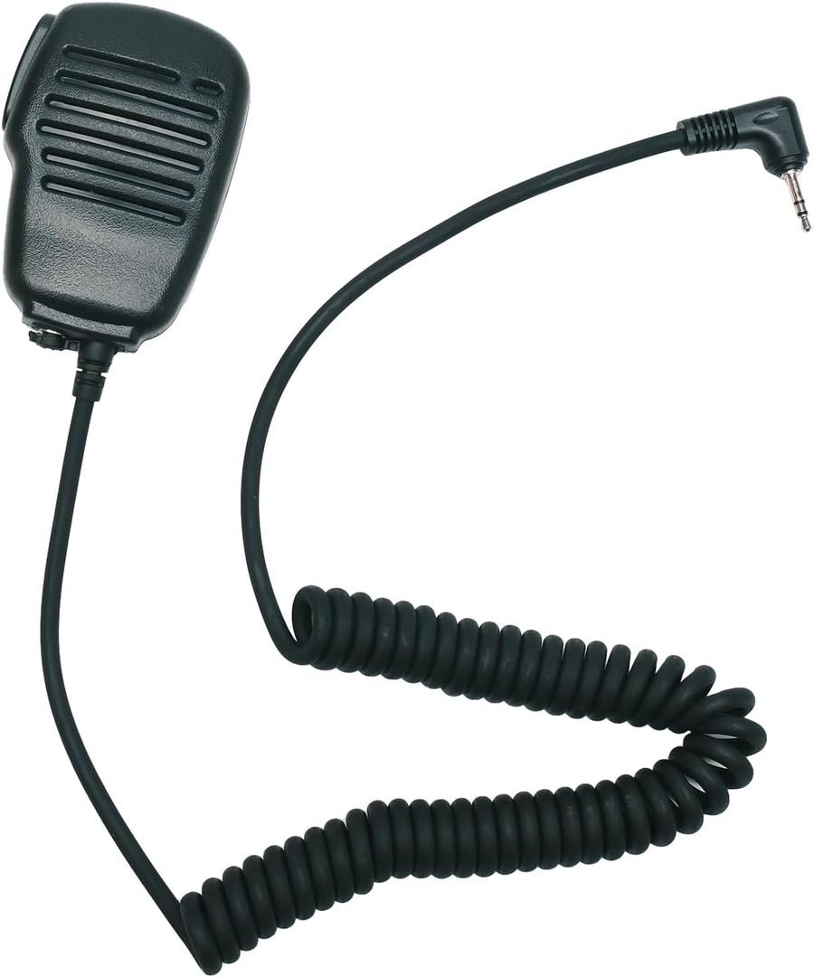 Speaker Mic Shoulder Handheld Microphone 1 PIN 2.5MM for Motorola Talkabout Walkie Talkie 2 Way Radio MD200TPR MH230R T600 T200