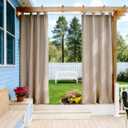 Tension Curtain Rod 51-166 Inch(4.25-13.83Ft), Extra Long Outdoor Tension Rod for Patio Window, No Drill Dual-End Adjustable Spring Shower Rod, Rust Proof Easy to Install, Rod Diameter 1.26In, White