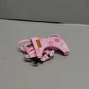 SlowTon No Pull Dog Harness with Leash - Soft Lightweight Floral Pattern Puppy Harness, Adjustable Pet Harness for Small Medium Dogs (Pink Strawberry, XS)