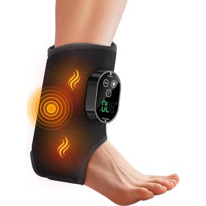 Foot Renew Ankle Massager for Neuropathy, Ankle Heating Pad with Massage Foot Heel Relaxation, 6 Heat Levels & 3 Vibration Modes