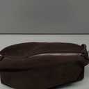 Suede Tote Bags for Women, Suede Purse Handbag Vintage Slouchy Hobo Shoulder Crossbody Bag