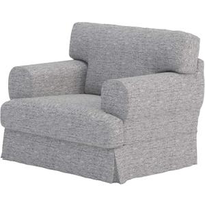 Custom Slipcover Replacement V Durabale Dense Cotton Hovas Armchair Sofa Cover Replacement Custom Made for IKEA Hovas 1 Seat Chair Slipcover (Polyester Flax)