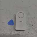 Water Leak Detector Sensor Alarm: Home Water Flooding Monitor Smart Sink Overflow Monitoring Adjustable Wet Moisture Alert Pipe Leakage Drip Detection Warning for Basement Floor (White)