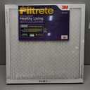 Filtrete 24x24x1 AC Furnace Air Filter, MERV 12, MPR 1500, CERTIFIED asthma & allergy friendly, 3 Month Pleated 1-Inch Electrostatic Air Cleaning Filter, 2-Pack (Actual Size 23.81x23.81x0.78 in)