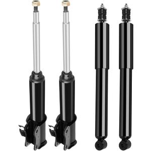 AUTOMUTO Front & Rear Shock Absorber - Fits Tracker (98-04), Geo Tracker (95-97), Grand Vitara (99-05), Suzuki (89-98), Vitara (99-04), X-90 (96-98)
