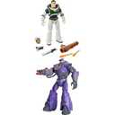 Mattel Disney and Pixar Lightyear Toys, Buzz Lightyear Figure, Fully Equipped 12-in Action Figure with 4 Accessories, Collectible Gifts for Kids