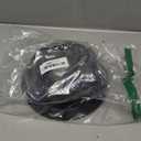 Black Soffit Exhaust Vent 4", 5", 6" Multi-Diameter Duct Compatibility UV-Stabilized ABS Integrated Backdraft Damper for Bathroom/Kitchen Fan Venting via Soffit or Eave