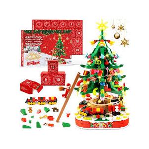 Advent Calendar Building Block Christmas Tree