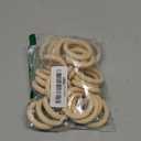 Uenhoy 30 Pcs 50mm/2" Natural Wood Rings, Unfinished Wooden Rings for DIY Craft, Macrame Rings, Jewelry Making