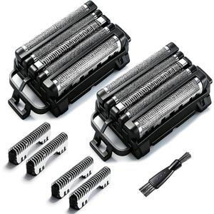 Replacement Blades and Foil for Panasonic ARC5 5-Blade for WES9032P ES9032 ES9034 ES9036 ES9038 Shavers Fits Models ES-LV61, ES-LV65, ES-LV67, ES-LV95, ES-LV97 (2 Pack)