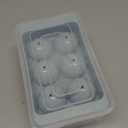 WIBIMEN Large Ice Cube Molds, Big Round Whiskey Ice Cube Trays for Freezer, Easy to Fill & Release, Whiskey Bourbon Cocktail(1.9In*6 Balls- Blue/2 Pack)