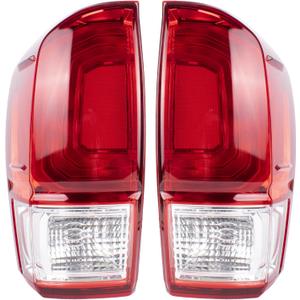 Boine Tail Light Compatible With 2016 2017 2018 2019 2020 Toyota Tacoma Pickup Driver and Passenger Side Rear Light Brake Lamps