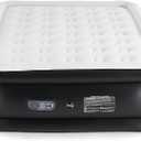 Sweetcrispy Weight Capacity 660 lbs Air Bed, Double Height, Non-Slip Bottom Design, Queen Air Mattress - 16" Inflatable Blow Up Airbed with Built-in High Capacity Pump for Home or Camping
