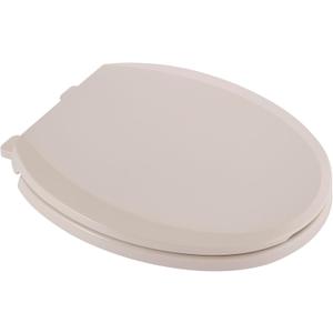 American Standard 5259B65MT.021 Cardiff Slow-Close Round Front Toilet Seat, Bone
