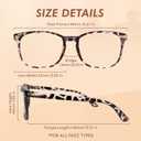 CHEERS DEVICES Reading Glasses for Women Men, Eyeglasses, Blue Light Readers for Men Women, Computer Eye Glasses, Cheaters - 5 Pair (1.5x) (5 Pack Mix Color)