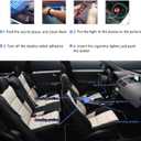 KVAEY Car LED Interior Lights, Vehicle RGB 48 LED Multicolor Strip Light with Remote Control, Universal Under Dash Lighting Kit with Sound Active Function, Car Accessories (Cigarette Lighter+Remote)