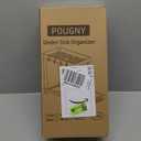 2 Pack Pull-Out Storage Organizers, Under Sink Organizer and Storage for Bathroom & Kitchen,Multi-Purpose Under Cabinet Organizers and storage Black (14.8IN, Grey PRO)