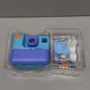 Kids Camera Instant Print, Christmas Birthday Gifts for Girl Boys 3-12 Years Old, FHD Selfie Digital Video Cameras Toddler 3 Rolls Print Paper & 32G Card (Blue)