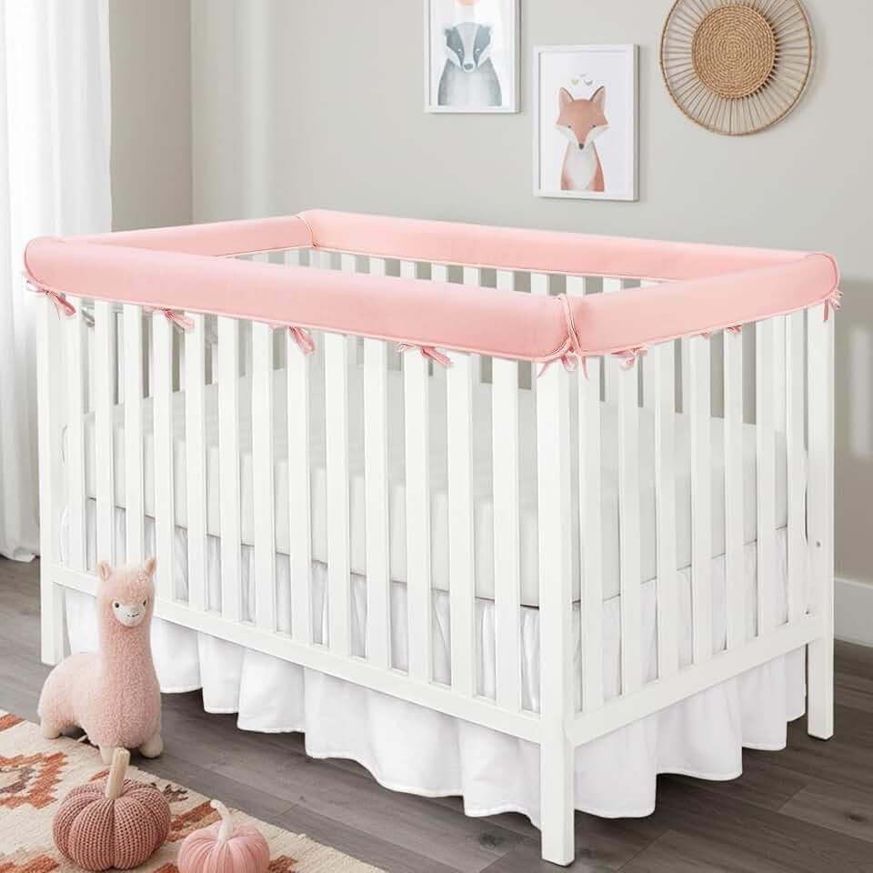 Mesh Sets- 4 Set - 2 Long Panels (51‘ x 7’) and 2 Short Panels (27.5‘ x 7’)! | (4pc-Cotton-Pink)