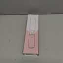 VAV Mini Travel 2 in 1 Curling Iron Small Hair Straightener and Curler Dual Voltage Flat Iron,1 Inch Hair Iron,Ceramic Portable Curling Wand,for Short Hair,Curls Bangs (Pink)