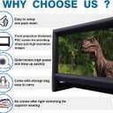 XHYCPY 20ft Inflatable Projector Screen for Outside Inflatable Movie Screen Outdoor with Air Blower Storage Bag, Easy Set Up Blow Up Screen for Backyard Movie Night, Theme Parties, Celebrations