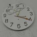 JoFomp 10 Inch Light Up Wall Clock Wood, Silent LED Wall Clocks Battery Operated, Sound Control Glow in The Dark Wall Clocks for Living Room Decor, Lighted Wall Clock for Bedroom, Hollow Out Numbers