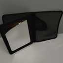 Baby Car Mirror with Adjustable Tablet Holder, Road Trip Essentials for Kids, Backseat Mirror to See Rear Facing Infant, Ipad Case for Car Headrest