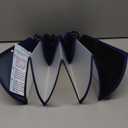 Hard & Heavy Plastic Dog Cone Collar Alternative for Lab Golden GSD (Small&Medium Sized) After Surgery, Large Adjustable Recovery Cone Anti-Lick, Elizabethan Protective Cone of Shame for Healing (L(Neck Girth:13.78"-17.9"), Navy Blue)