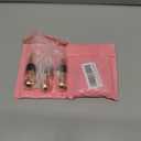 Wine Stoppers for Wine Bottles 6Pcs Vacuum Wine Bottle Stopper with Silicone Reusable Wine Corks, Leak proof Keep Fresh Suitable for Standard (Goldrose, 6 Pack)