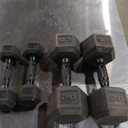 CAP 50 lbs Coated Dumbbell Set | Multiple Styles (Black handles)