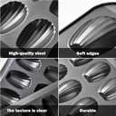 2pc Nonstick Madeleine Pan for Baking, 12-Cavity Shell Shape Cake and Cookie Mold Tray, Carbon Steel Cookie Molds, Send Goods from Local Warehouse (2 PC)