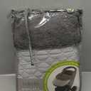 Tadpoles Quilted Stroller & Car Seat Cover - Light Grey | 27" x 20" x 2" | Made of 100% Super Soft Microfiber Polyester | Warm, Gentle & Durable | Ideal for Use as a Stroller Cover & Car Seat Cover